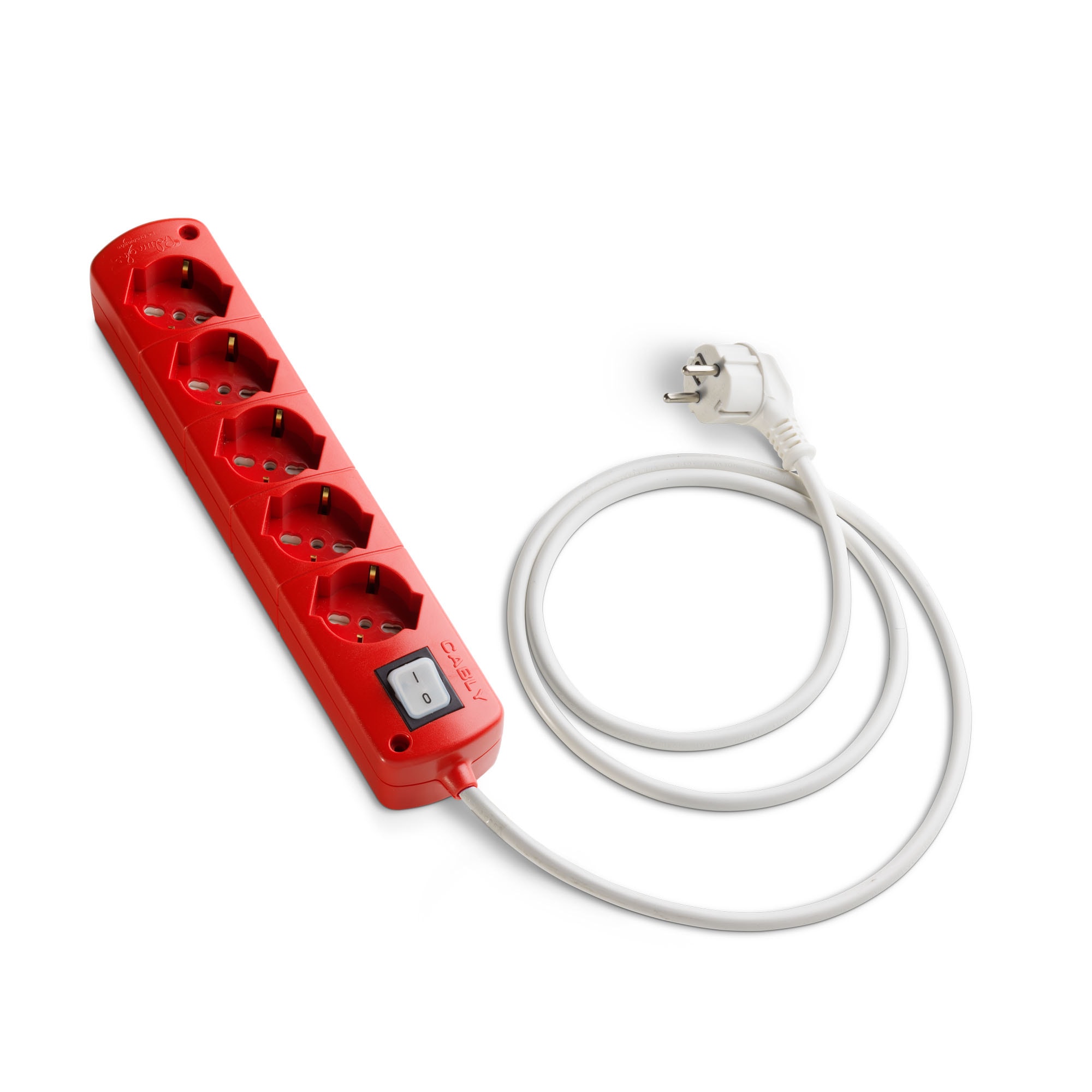 LE PROLUNGHE - CABLY 5U C/INT.ROSSO +C/LIN.BN MT.3
