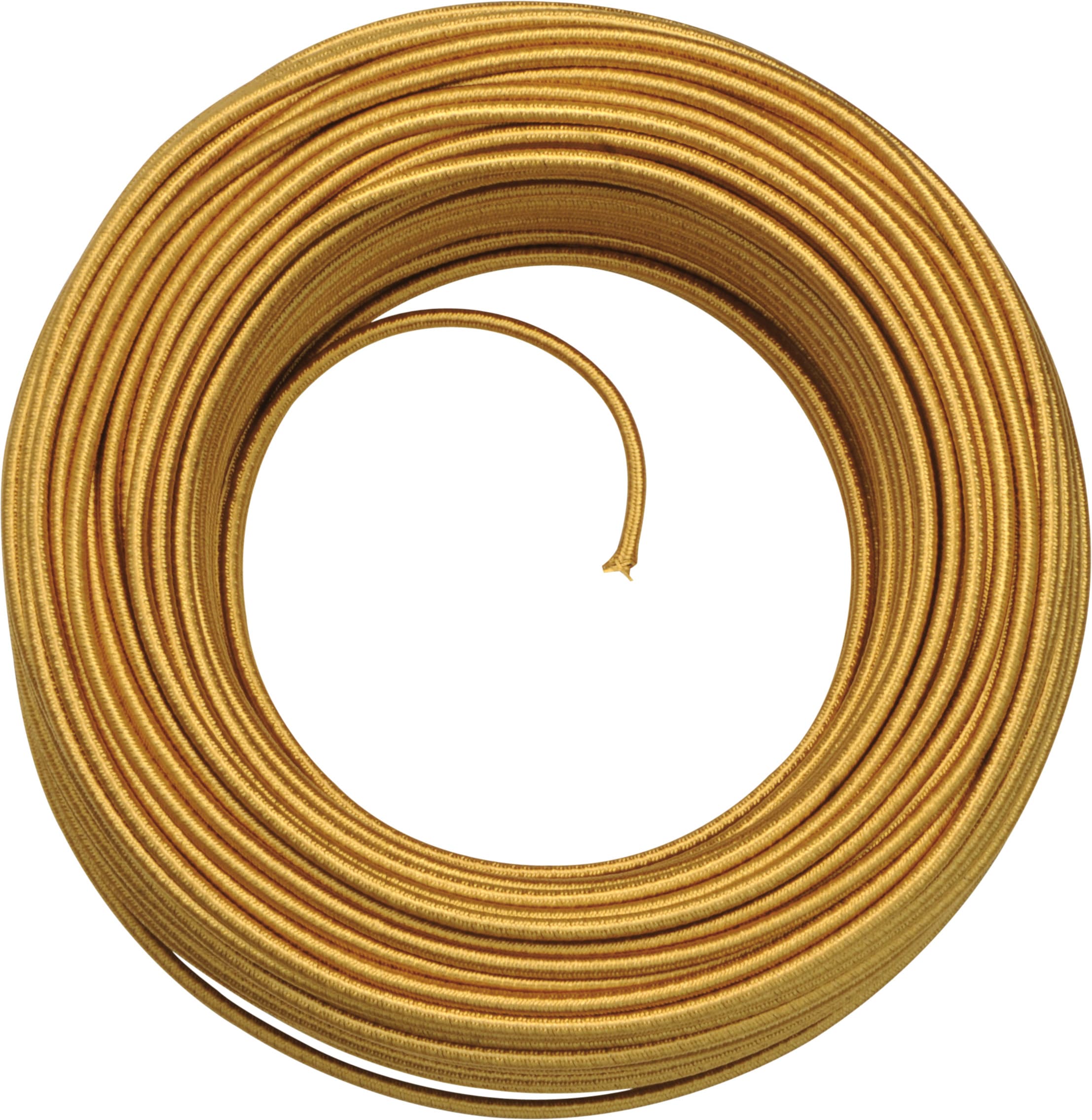 C'ERA UNA VOLTA - CAVO 2X0.75 H05 RIV. TESSILE ORO