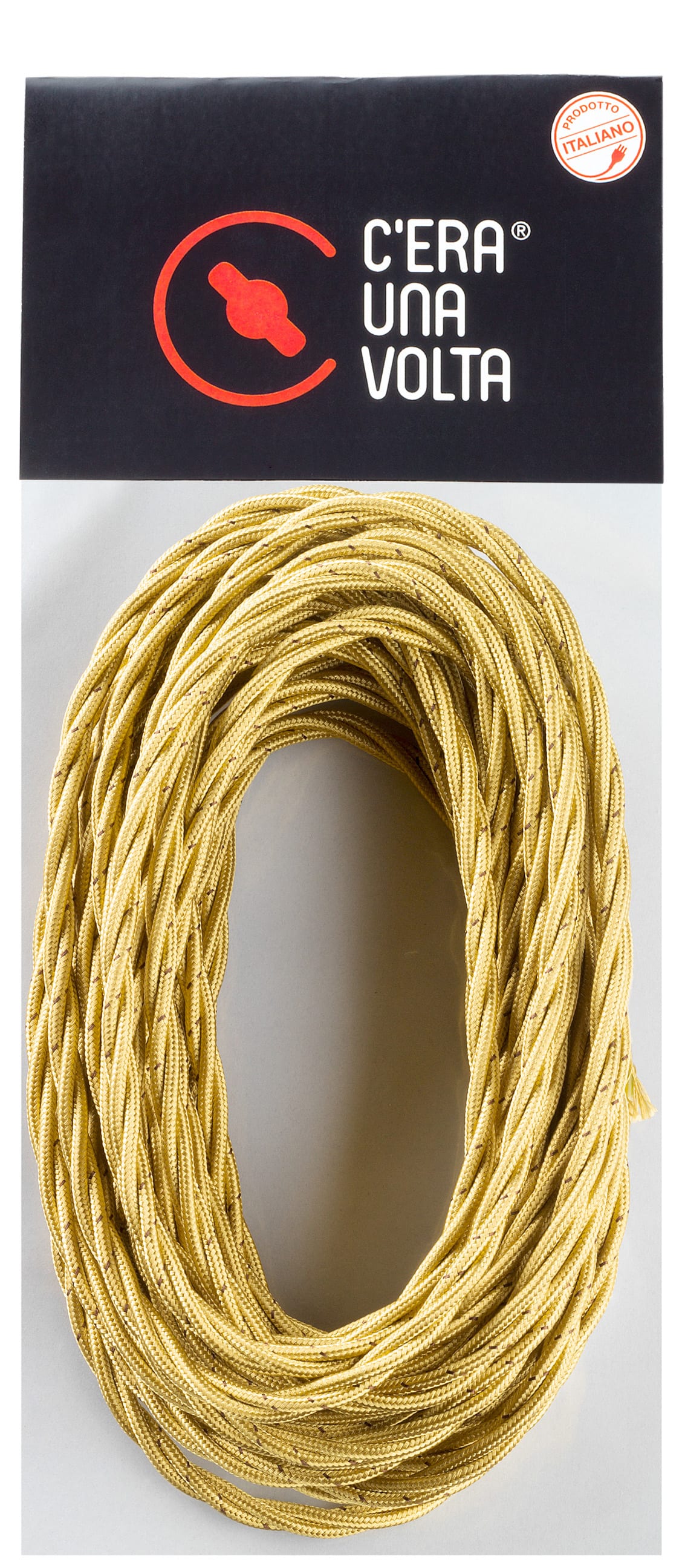 C'ERA UNA VOLTA - Treccia cotone 3g1 mt. 10 oro.
