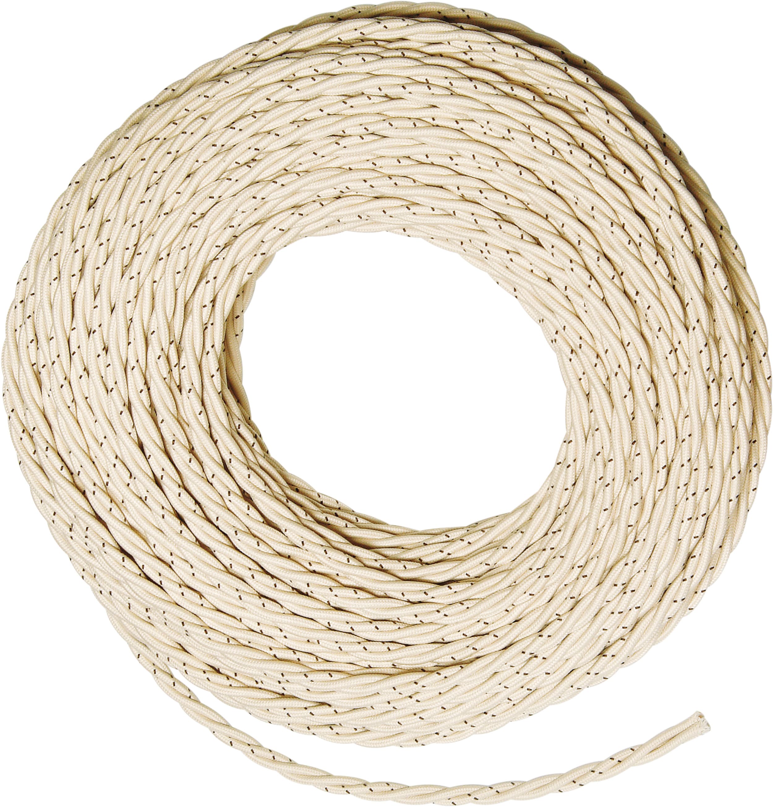 C'ERA UNA VOLTA - Treccia cotone 3g2.50 avorio mt. 50.