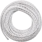 C'ERA UNA VOLTA - Treccia cotone D/RIV 3G2.5 tutta bianca.