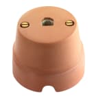 C'ERA UNA VOLTA - Presa telefonica cotto plug 6/4 D.70mm.