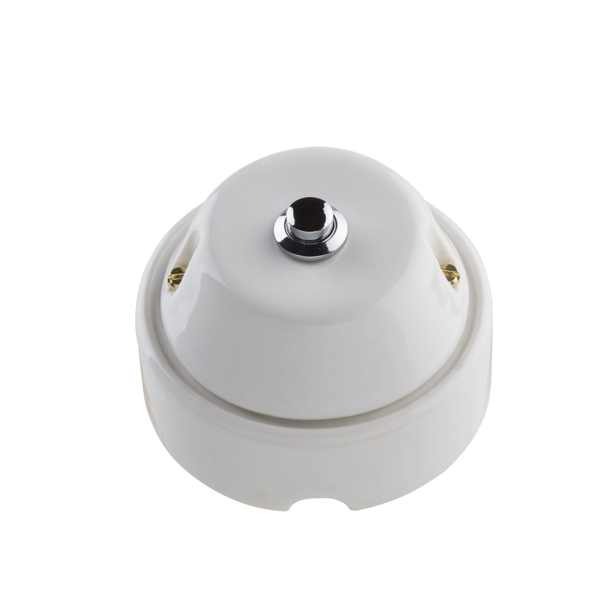 C'ERA UNA VOLTA - PULSANTE A TASTO CROMATO D.90MM NUVOLA