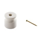 C'ERA UNA VOLTA - Isolatore in Cordierite con Vite Ottone per un'installazione affidabile e resistente.