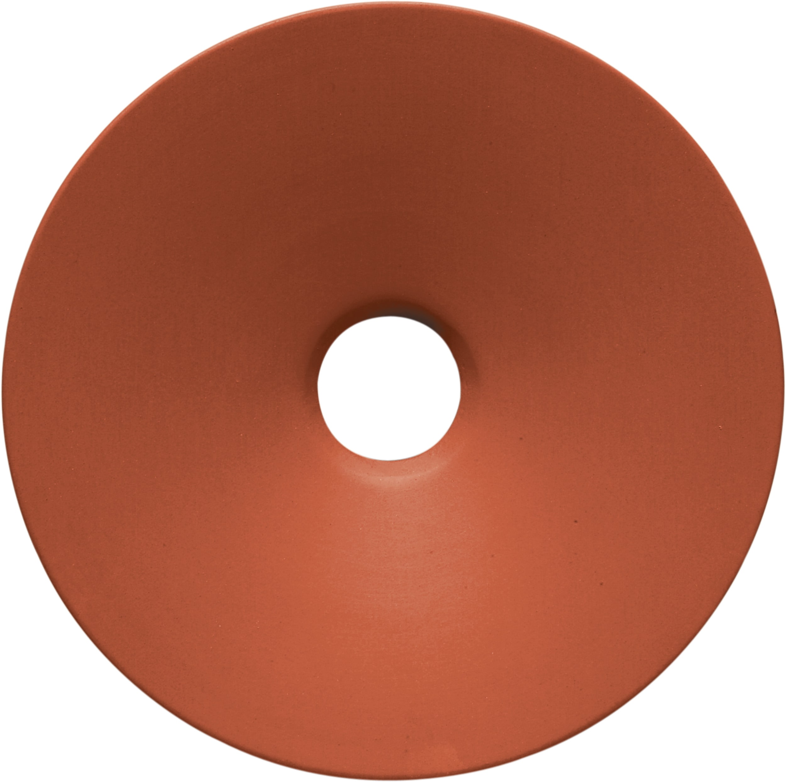 C'ERA UNA VOLTA - Piatto cotto liscio diametro 40 cm, ideale per cucinare e servire in modo elegante.