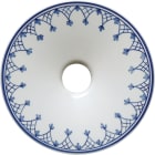 C'ERA UNA VOLTA - Piatto decoro bordo blu diametro 22 cm.