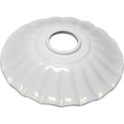 C'ERA UNA VOLTA - Piatto onda bianco diametro 20 cm.