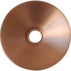 C'ERA UNA VOLTA - Piatto liscio in rame satinato diametro 40 cm.