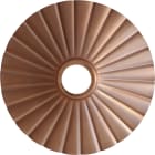 C'ERA UNA VOLTA - Piatto piega in rame satinato diametro 22 cm.