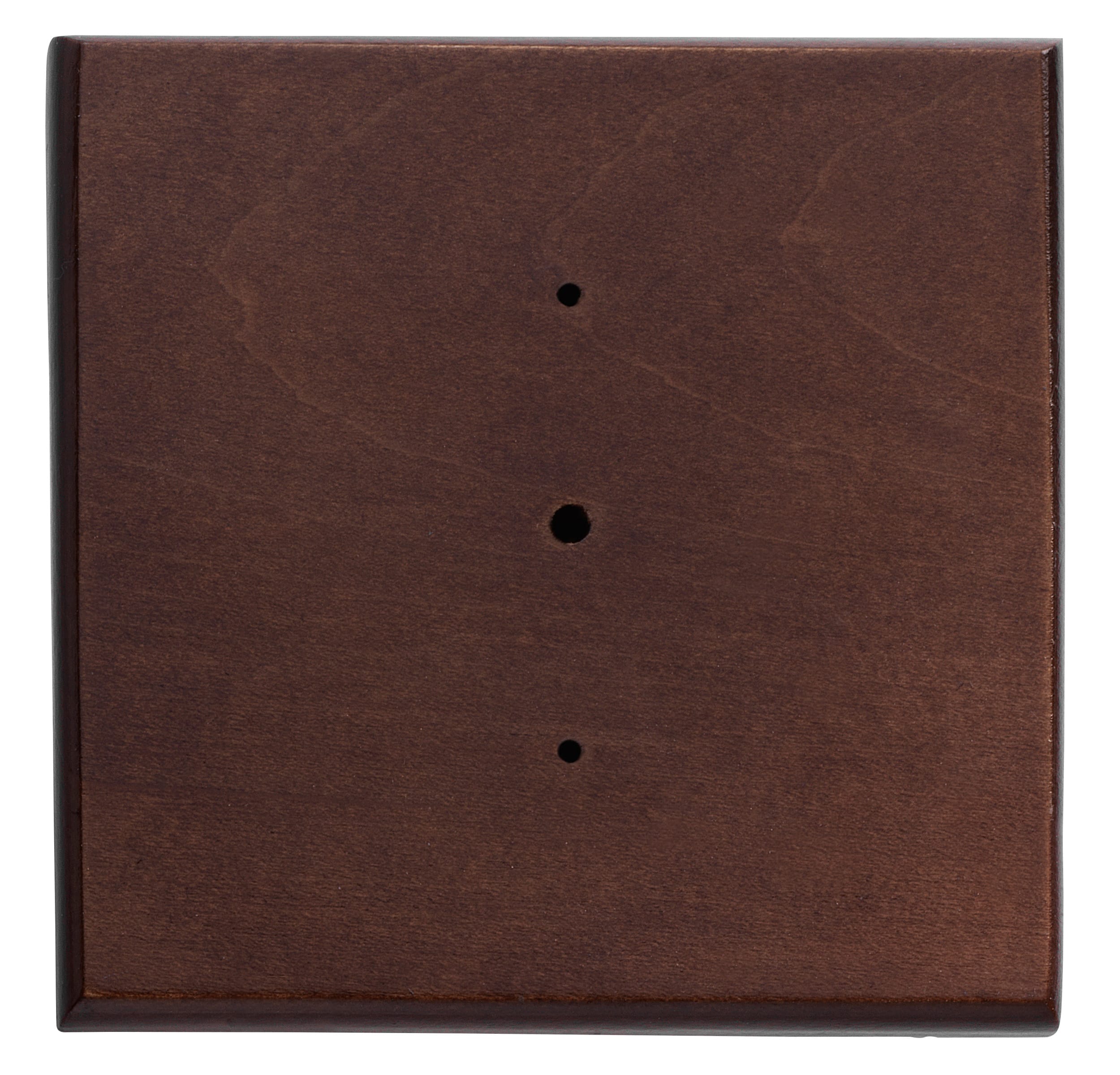 C'ERA UNA VOLTA - Rosetta legno noce rett. 90x90 mm.