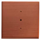 C'ERA UNA VOLTA - Rosetta legno ciliegio rett. 90x90 mm.