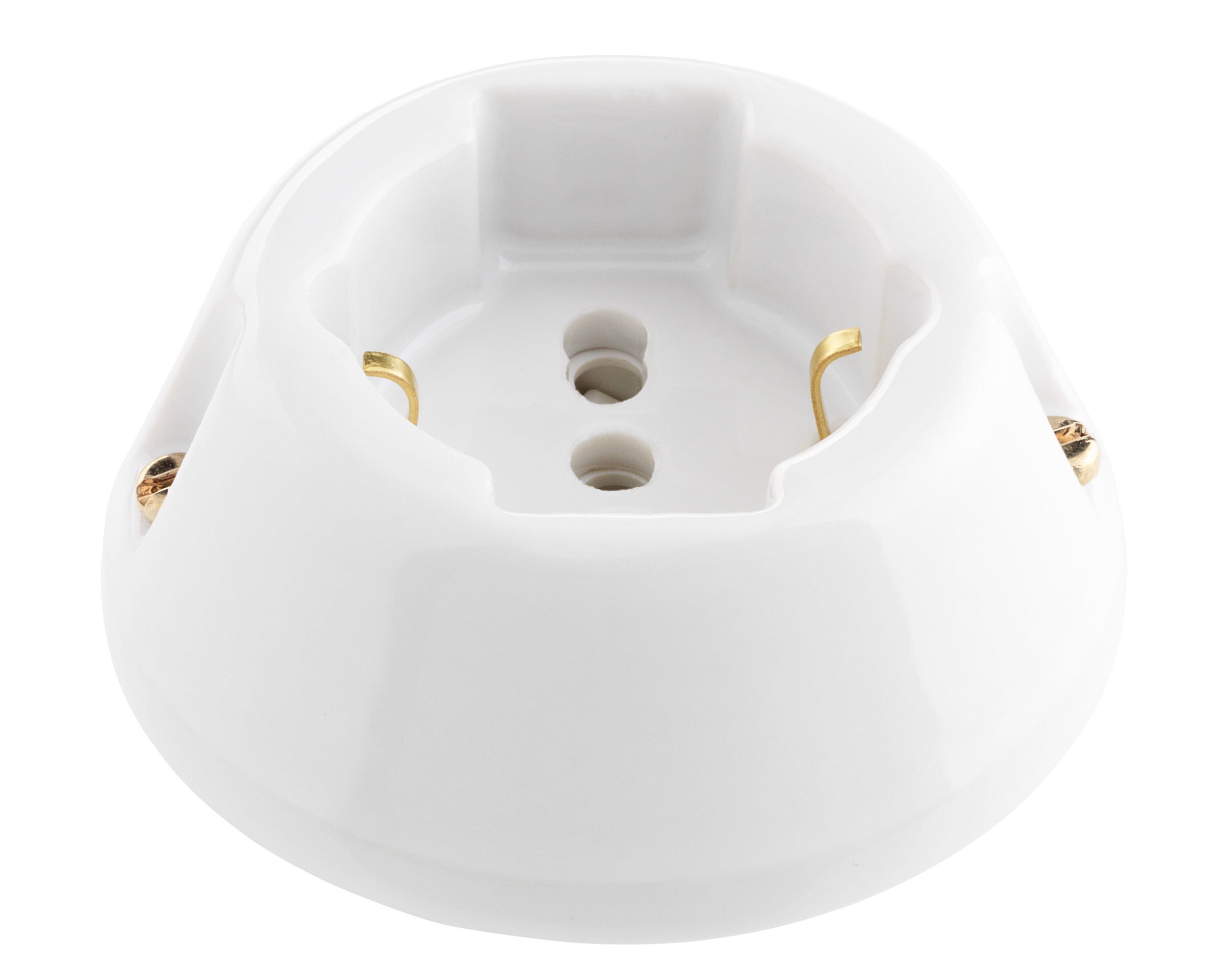 C'ERA UNA VOLTA - Presa universale 10/16A + Schuko 250V in rame.