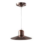 C'ERA UNA VOLTA - Lampada rustica con piatto liscio diametro 22.