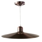 C'ERA UNA VOLTA - Lampada rustica con piatto liscio diametro 40.