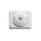 C'ERA UNA VOLTA - CAMPANELLO 6A 250V COMP. DI SUPP.E VITI