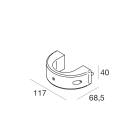 LINEA LIGHT - VUEL.KIT FISS.PALO GRI.7021