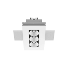 LINEA LIGHT - GYPSUM CELL 10 3L 6WDC 630MA CL3 WH