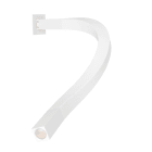 LINEA LIGHT - SNAKE APPL.FL.LED 2W QUAD.S/AL.NERO