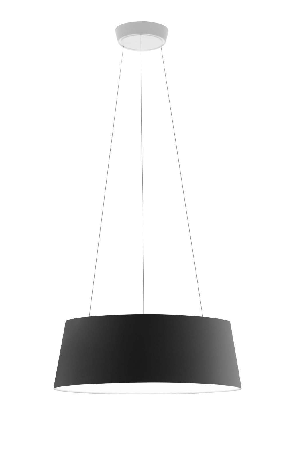 LINEA LIGHT - OXYGEN SOSP D560 36W PU NERO DALI