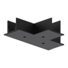 LINEA LIGHT - COPERTURA GIUNTO A T INCASSO NERO