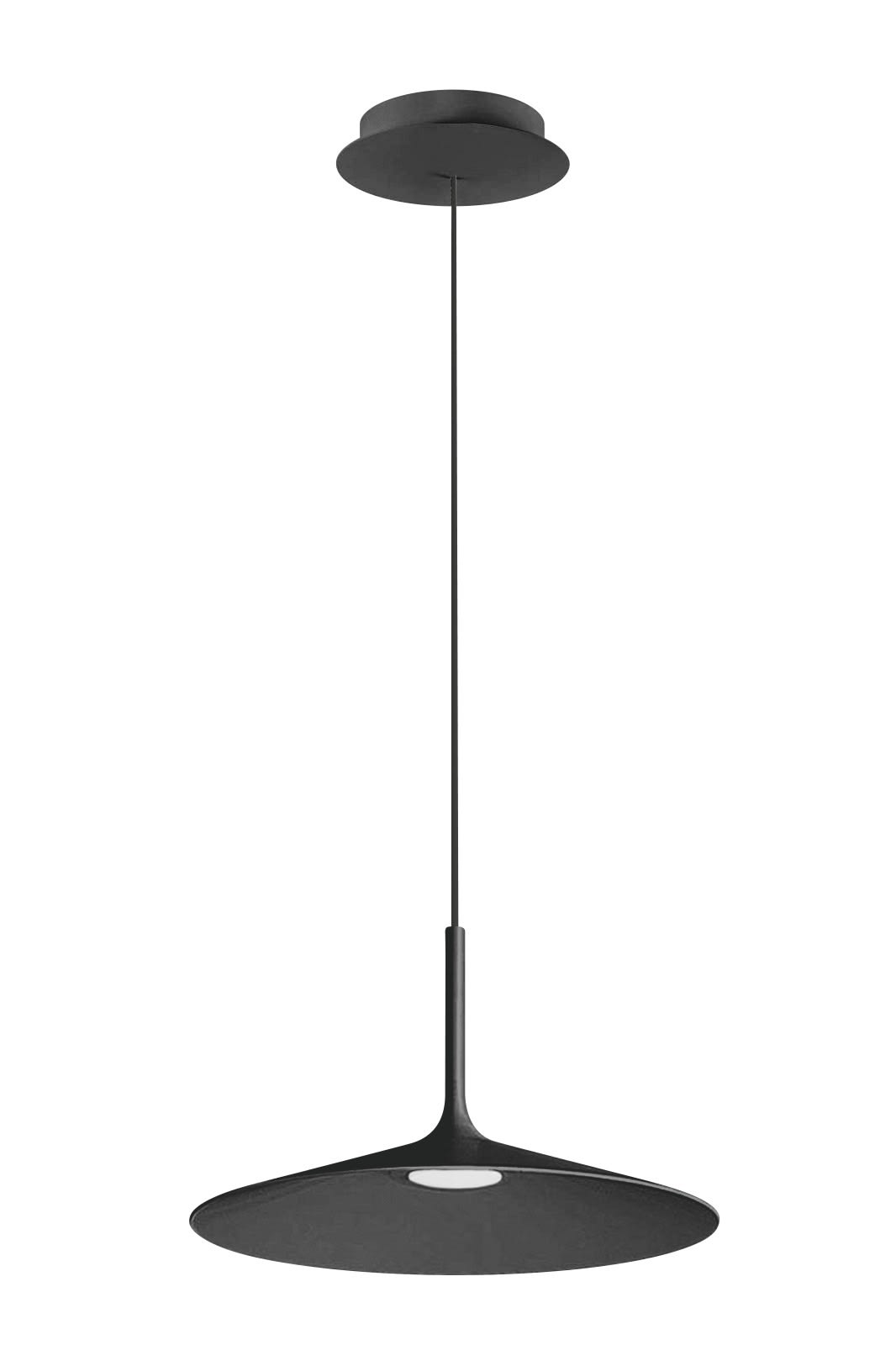 LINEA LIGHT - POE PLUS SOSP.D400 L15W NERO RAGG