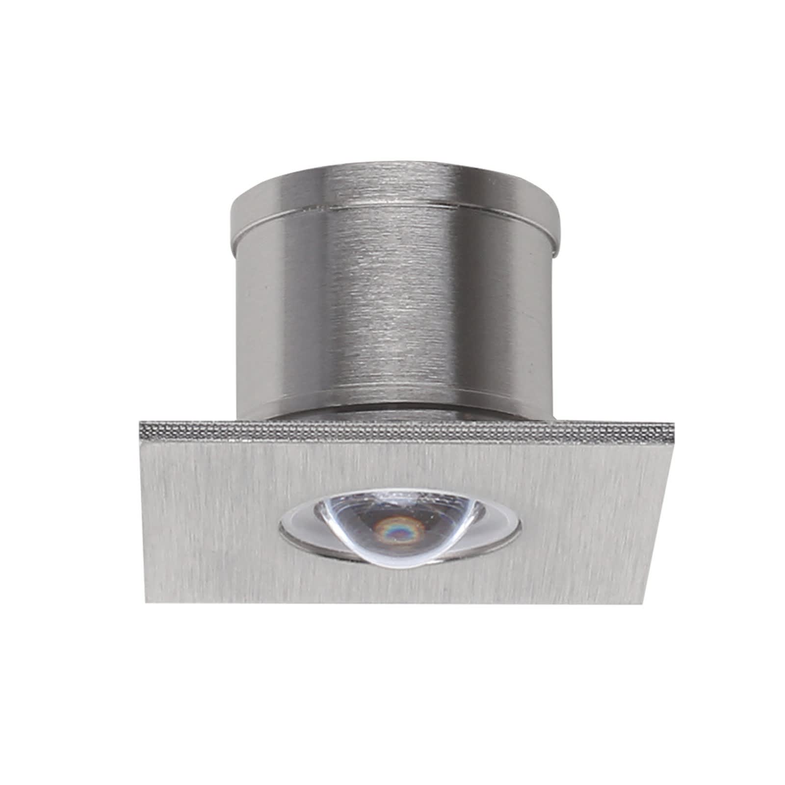 LINEA LIGHT - NITUM-Q 2 QUADRO 1LED 1W NIKEL SPAZ