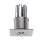 LINEA LIGHT - NITUM-Q 10 QUADRO 1LED 2W NIKEL SP