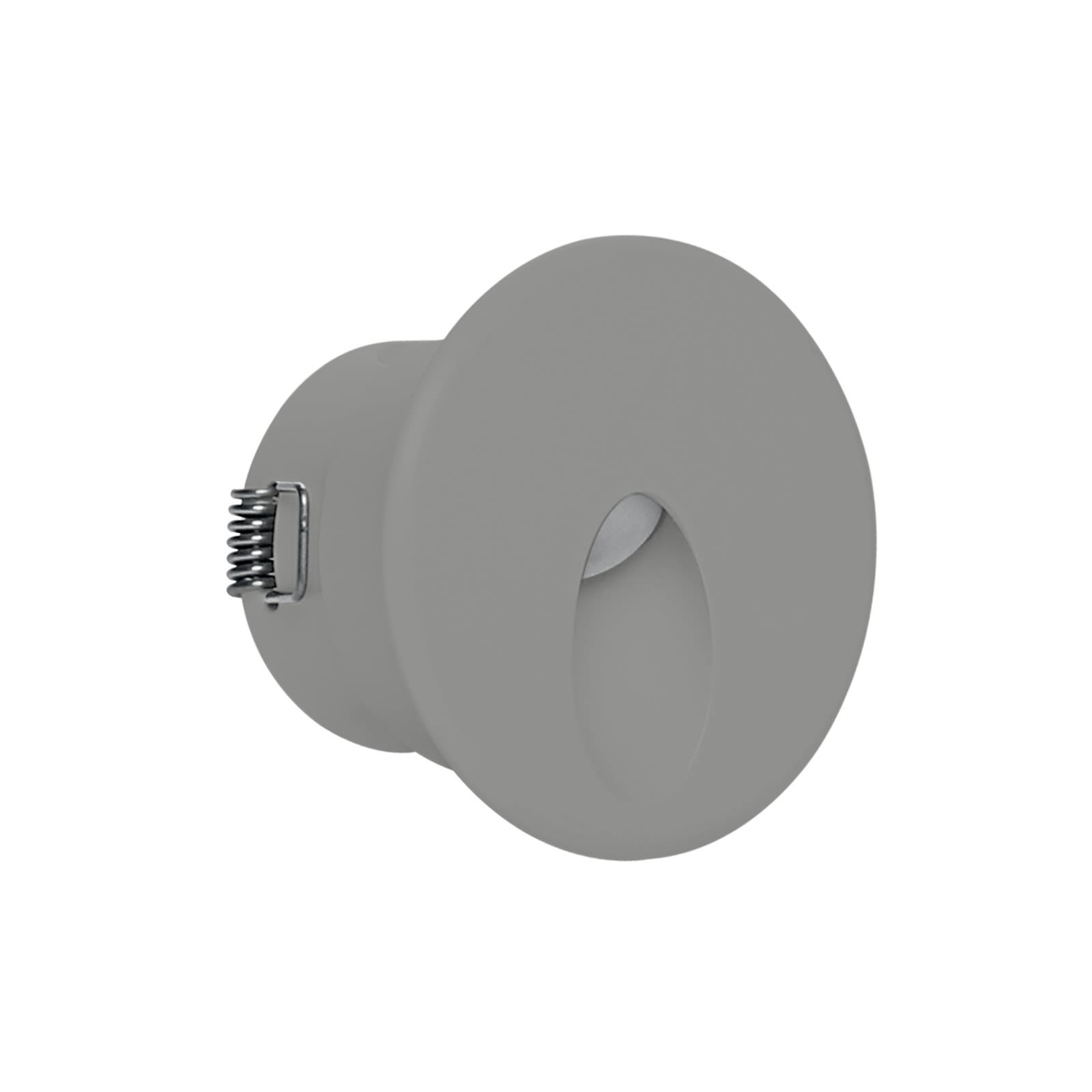 LINEA LIGHT - QUARA65-R 3 TONDO 1LED 2W GRIGIO