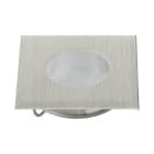 LINEA LIGHT - VISSA 2 QUADRO 1LED 0,7W NIKEL SPAZ
