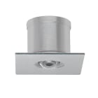 LINEA LIGHT - NITUM-Q 2 QUADRO 1LED 1W INOX