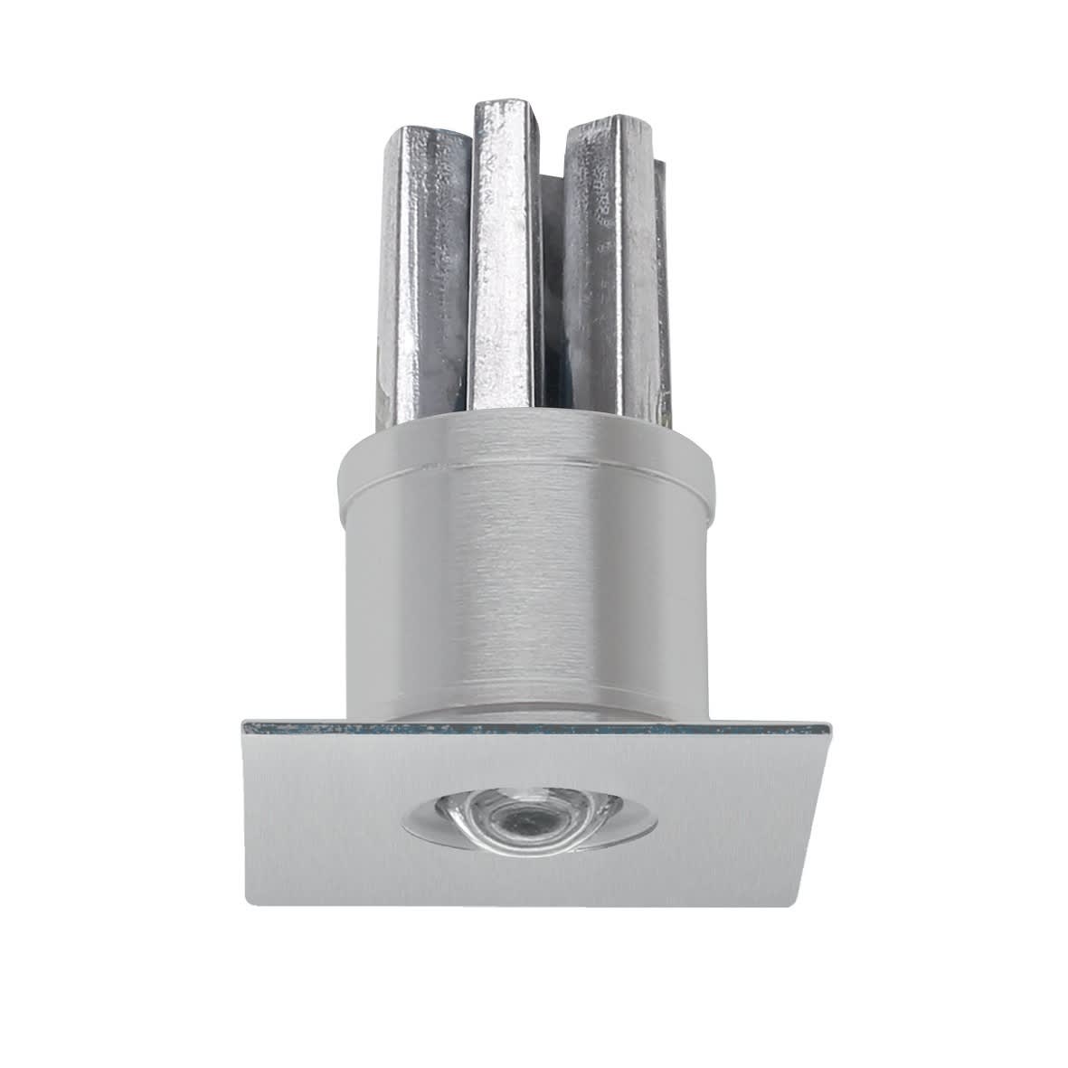 LINEA LIGHT - NITUM-Q 10 QUADRO 1LED 2W INOX