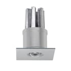 LINEA LIGHT - NITUM-Q 10 QUADRO 1LED 2W INOX
