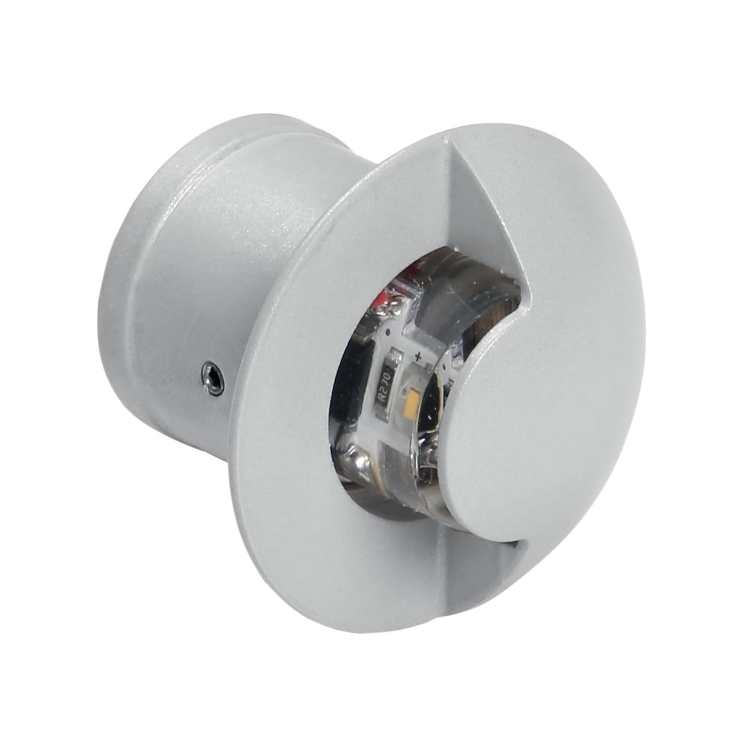LINEA LIGHT - CLIP-X 11 MEZZALUNA 1LED 2W GRIGIO