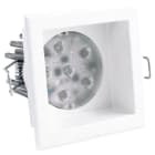 LINEA LIGHT - ANTON-Q 19 6LED 2W C/FLANGIA NERO