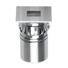 LINEA LIGHT - BERET-2Q 9 QUADRO 1LED 2W CROMO