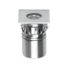 LINEA LIGHT - BERET-2Q 10 QUADRO 1LED 2W NIKEL SP