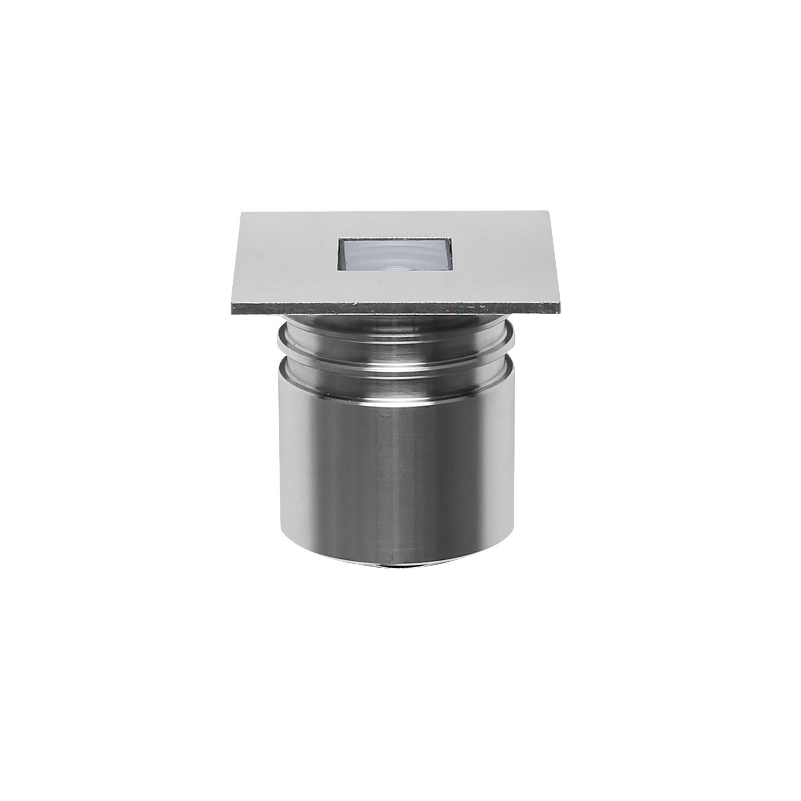 LINEA LIGHT - SUB 9 QUADR.FORO QUADR.1L 1,5W INOX