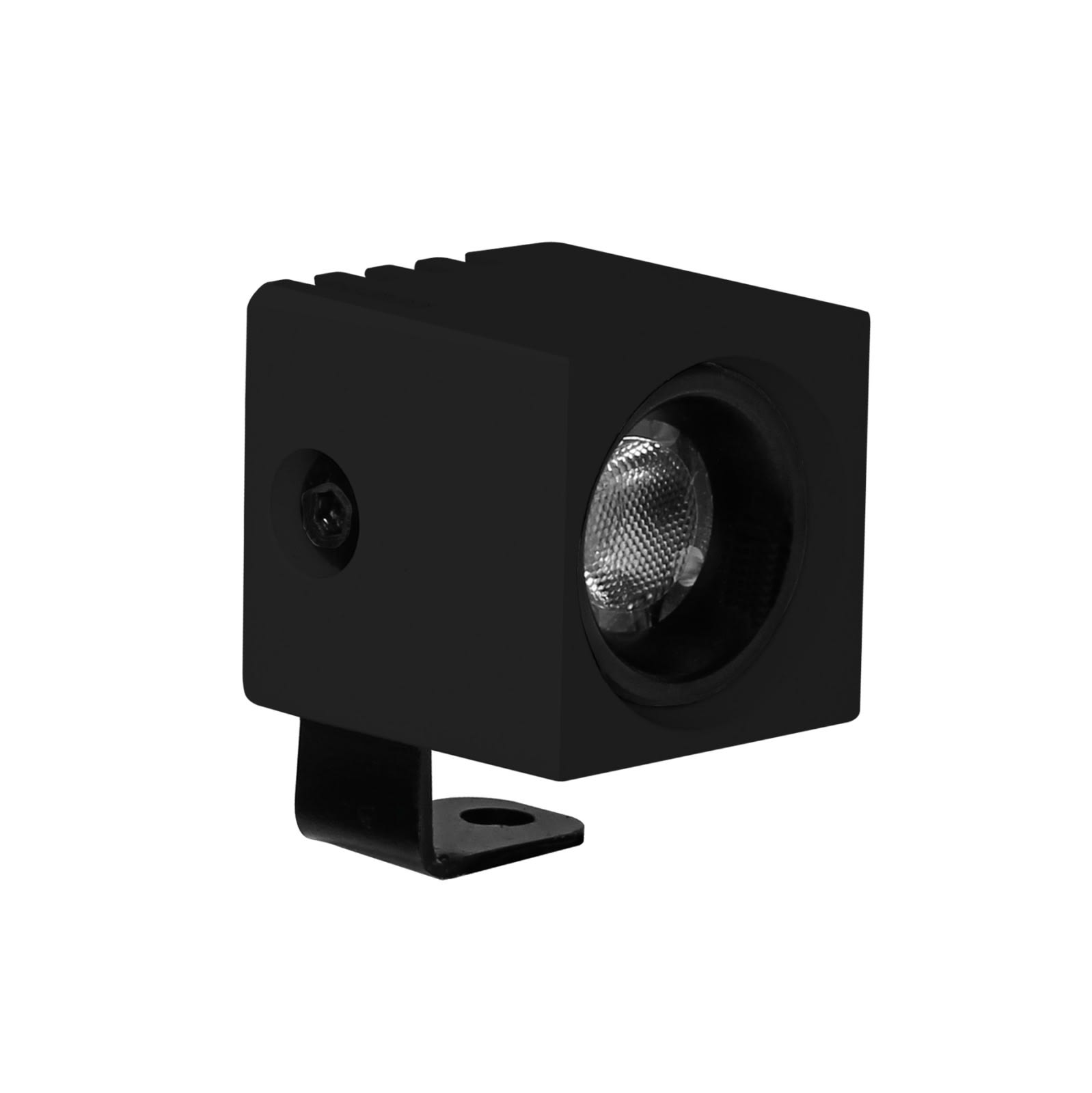LINEA LIGHT - EYELET-Q 2 1LED 2W NERO GOFFR.