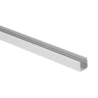 LINEA LIGHT - PROFILO 18X19 ANODIZZATO ARGENTO 1M