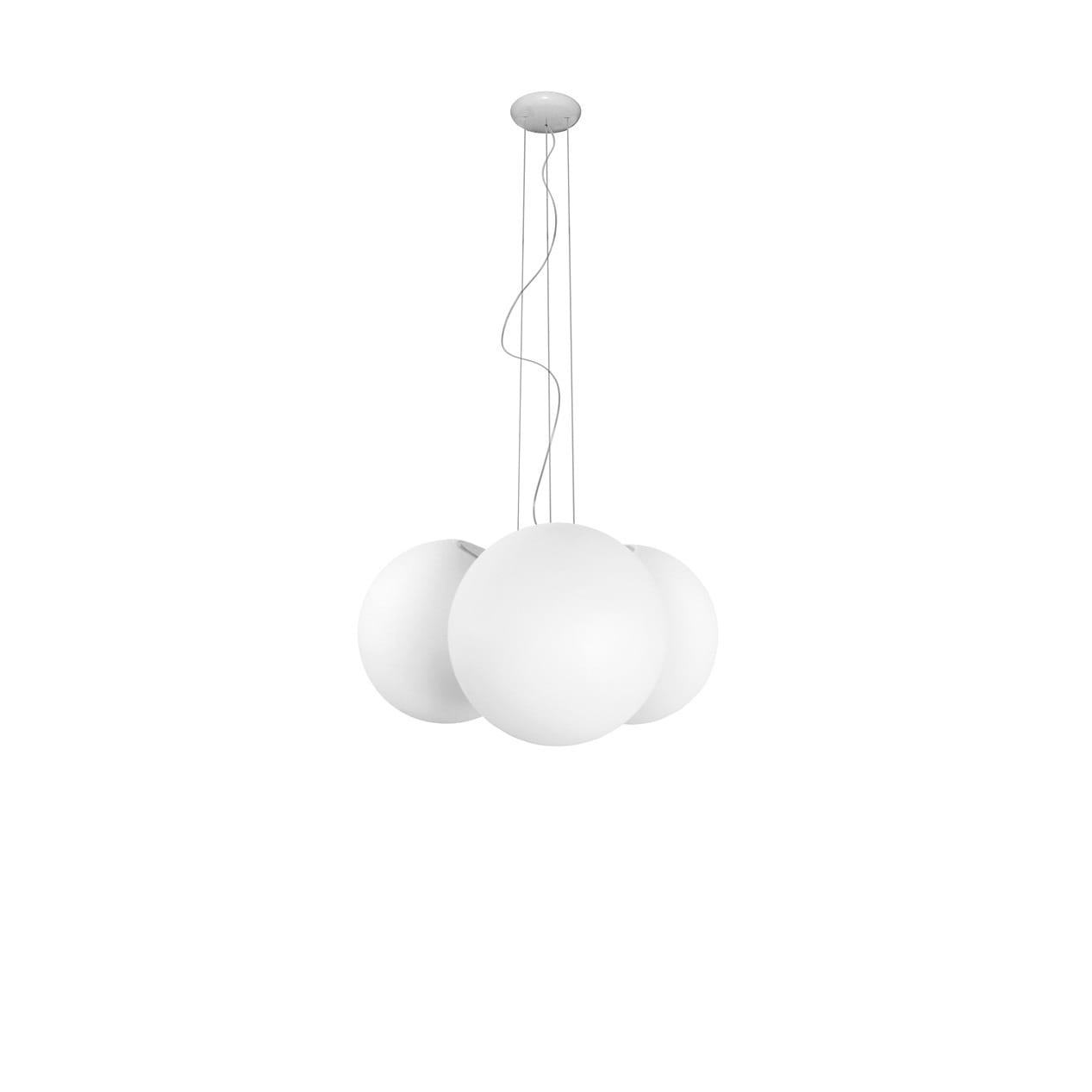 LINEA LIGHT - OH!PENDANT SOSP.D280 E27 3X30W PL.N