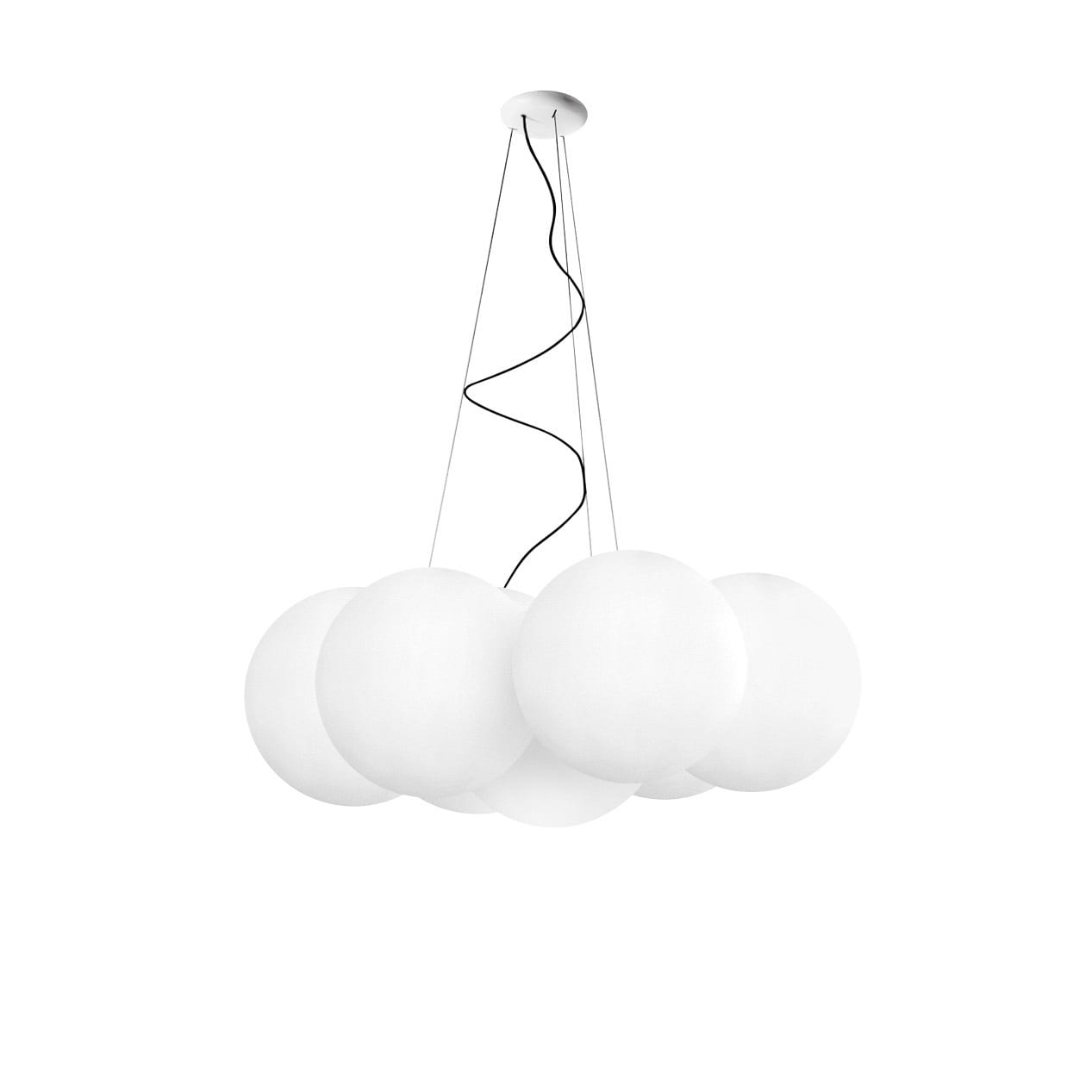 LINEA LIGHT - OH!PENDANT SOSP.D380 E27 7X46W PL.N