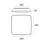 LINEA LIGHT - MY WHITE PLAF.QUAD(M) 16W PN EM.3H