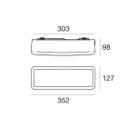 LINEA LIGHT - MY WHITE PLAF.RETT(S) 11W PN