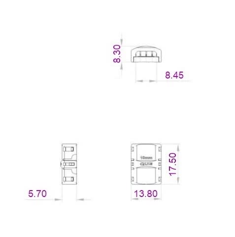 LINEA LIGHT - CONN.STRIP-STRIP 10MM 5POLI IP20