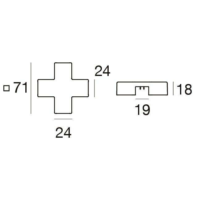 LINEA LIGHT - INK RACCORDO CROCE B.CO