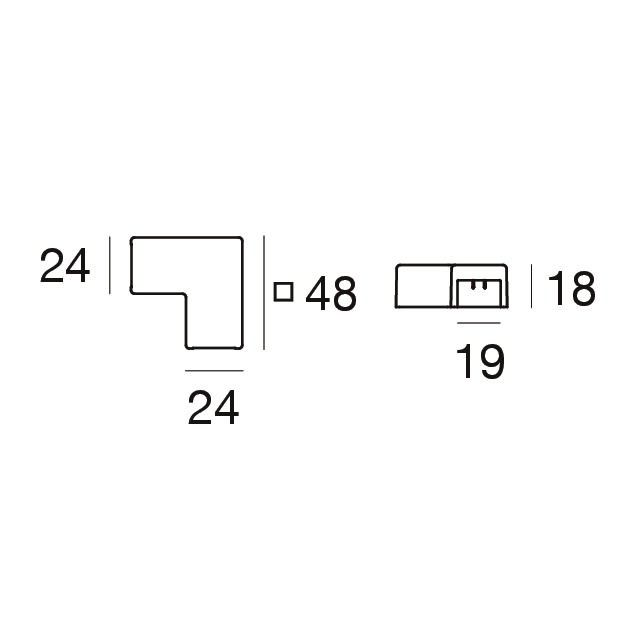 LINEA LIGHT - INK RACCORDO L B.CO