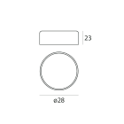LINEA LIGHT - CONV ROTONDO FINITO 350MA RES.