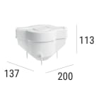 LINEA LIGHT - CONTROCASSA X LATERIZIO