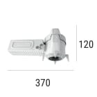 LINEA LIGHT - CONTROCASSA X LATERIZIO+PORTA ALIM.
