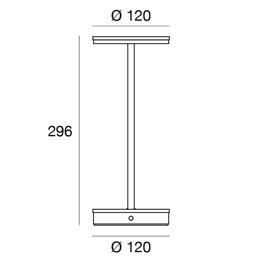 LINEA LIGHT - GEMINI LUMETTO 9W STATUARIETTO